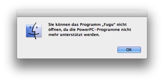 Mac OS X Lion ohne Rosetta?