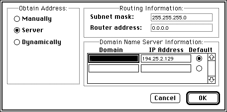 MacTCP: MacPPP-Konfiguration