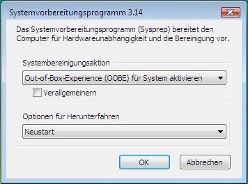 Systemvorbereitungsprogramm