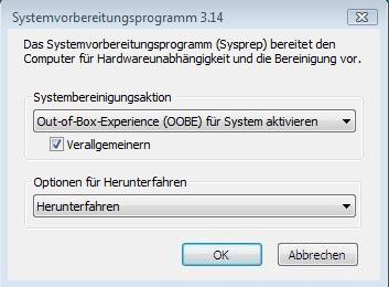 Systemvorbereitungsprogramm