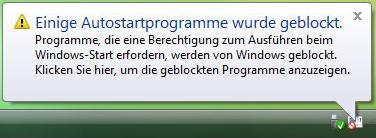 Autostartprogramme