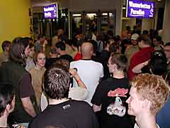 Auf dem Weg zum Kino