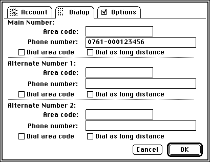 FreePPP Dialup